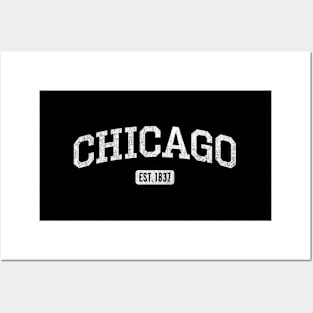 Chicago Est1837 - Chicago Sports Posters and Art